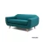 Import Hot design simple hotel fabric 2 seat lounge sofa from China
