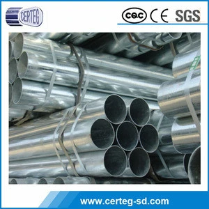 Hot dipped galvanized schedule 40 steel pipe with low galvanized iron pipe price