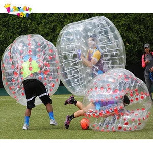 Hot!! inflatable toys bumper ball soccer bubble , human hamster ball for sale