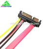 Hot male to female 7+15 pin HDD extension sata data power cable