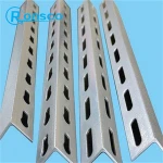Hot rolled sus304 stainless steel alloy perforated  angle bar