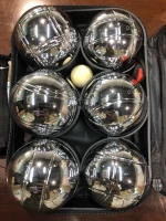 Hot sale 6pcs metal petanque boules garden game toy