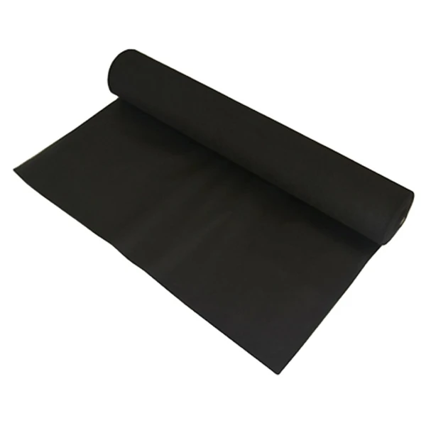 Hot sale Black nonWoven Weed Mat / mulching mat for Ground Cover agricultural plastic products