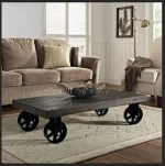 Hot Sale Caster wheels Vintage casters 6 and 5 inch cast iron Heavy duty Casters