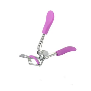 Hot sale comfortable silicone handle Eyelash Curler
