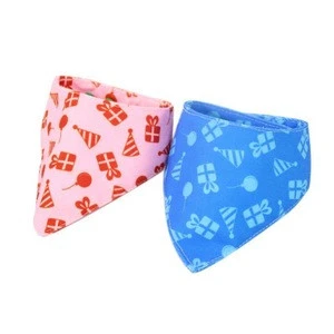 hot sale cute dog pet triangle collar birthday bandana scarf accessories