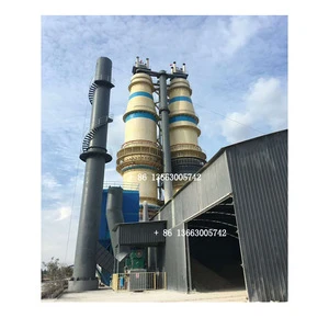 hot sale good quality used cement production line, second hand cement rotary kiln in Uzbekistan