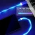 Import Hot Sale Magnetic Fast Charging USB Cable Flowing Light Phone Accessories Cable USB Led Luminous Micro Lighting Data Cable from China