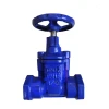 Hot Sale non rising stem ductile iron big size bypass resilient seated gate valve