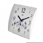 Hot sale OEM/ODM plastic designer silent quartz colorful plastic wall clock