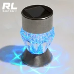 Hot sale outdoor decorative solar power garden stick lights, crystal led solar garden light