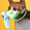 Hot sale Pet Silicone Mouth Mask Pet atomizer Small and Medium dog Mouth soft Mask