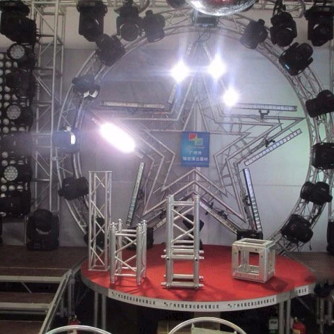 Hot sale portable stage equipment dj truss system