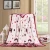 Import hot sale soft and warm adults 350gsm coral velvet blankets bed throw blankets from China