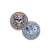 Import Hot sell custom professional round silver plated 3d metal iron western australia souvenir coins from China