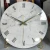 Import Hot sell marble clock modern european style mdf wooden wall simple clock from China