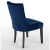 Import Hot selling blue velvet dining chair/modern velvet restaurant chair from China