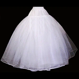 hot selling bulk wedding bridal underdress three hoops double layers decent gown dress puffy petticoats