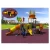 Hot selling children style kids game playhouse outdoor playground equipment play school toys HF-G044A