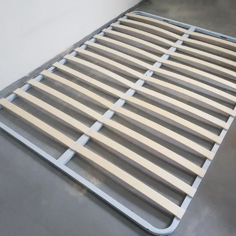 Hot-selling dual-size furniture accessories metal wood folding bed frame