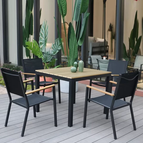 Hot Selling Garden Furniture Outdoor Low Price Dining Set Waterproof Party Seat