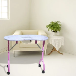 Hot selling portable durable manicure table nail salon tables