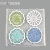 Import Hot selling products coasters doilies table mats crochet from chinese wholesaler from China