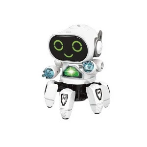 Hot Selling Robot Toy Six-Claw Robot With Music And Seven Color Lights It Hands And Feet Will Move