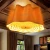 Import Hot selling surface home  hotel modern decorative wood chandelier led ceiling light for home from China