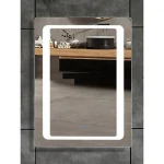 Hotel Hot Sale Salon Make Up Infinity Anti Fog Film Light Up Bath Tv Touch Screen Lighted Smart Bathroom Led Mirror