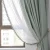 Import Hotel Light Blue Room Tassel Lace Window Sheer Curtains And Drapes With Valance from China