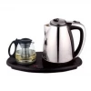 Hotel Set Kettle and Tea Pot Glass Cup Stainless Steel Electric Kettle