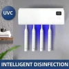 household rechargeable wireless sterilizer case compatible with all heads UVC toothbrush sterilizer holder