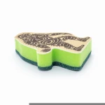 Household Tools Print Kitchen Non-woven Fabric Sponge Cleaning Sponge