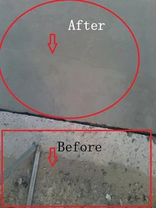 How to repair concrete road surface for concrete surface exposed aggreagte