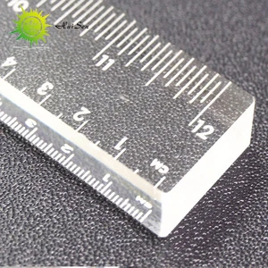 Husien wholesale simple design custom ruler acrylic long ruler plastic