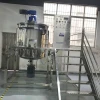HY-C-2T cosmetic cream shampoo making machine hydraulic lifting Vacuum emulsifying mixer liquid soap production line