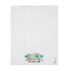 HY Plain White Organic 100% Cotton Tea Towel High Quality