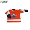 Ice hockey wear custom half and half jerseys reversible sublimation free shipping