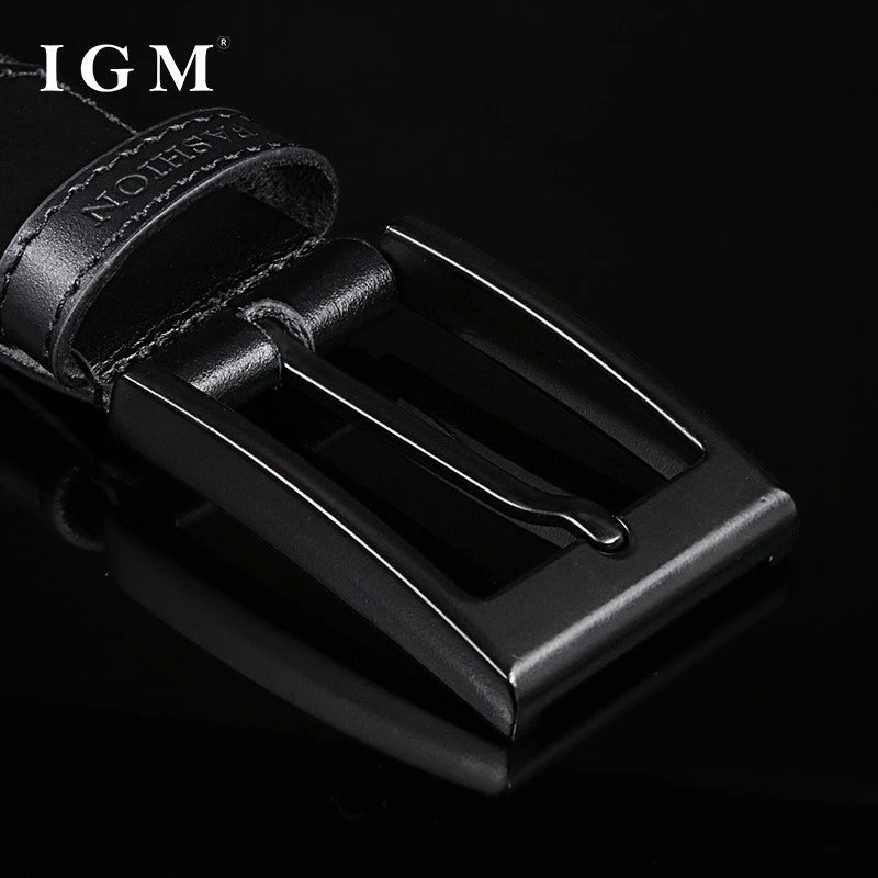 IGM Men Women Casual Knitted Pin Buckle Belt Woven Canvas Elastic Expandable Braided Stretch Belts