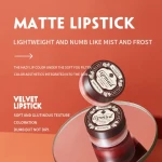in stock 3 color  lipstick clay natural silky matte lips cream for daily use