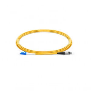 Indoor Optical Cable Simplex LC To SC Fiber Optic Patch Cord Singlemode LC Patch Cord