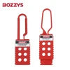 Industrial 6 Holes Nylon Non-Conductive Lockout Hasp