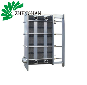 industrial steam water air to air ptfe glass lined plate heat exchanger for milk pasteurization manufacturer
