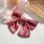 Import Ins New Fashion Korean Women Hair Accessories Satin Big Bow Barrette Hair Clips from China