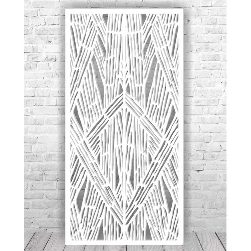 Interior wall decorative aluminum composite panel Modern special decoration laser cutting aluminum panel
