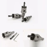 Intermixture woodworking mortise door lock kit reamer wood hole saw opener