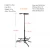 Import J-33 HEBIKUO Musical China factory wholesale triple three neck  guitar stand accessories from China
