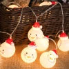 JANRRY christmas santa decorative holiday string light