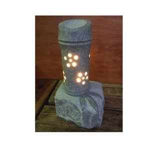 Japanese breeze stone accessories lanterns garden sculpture lamp